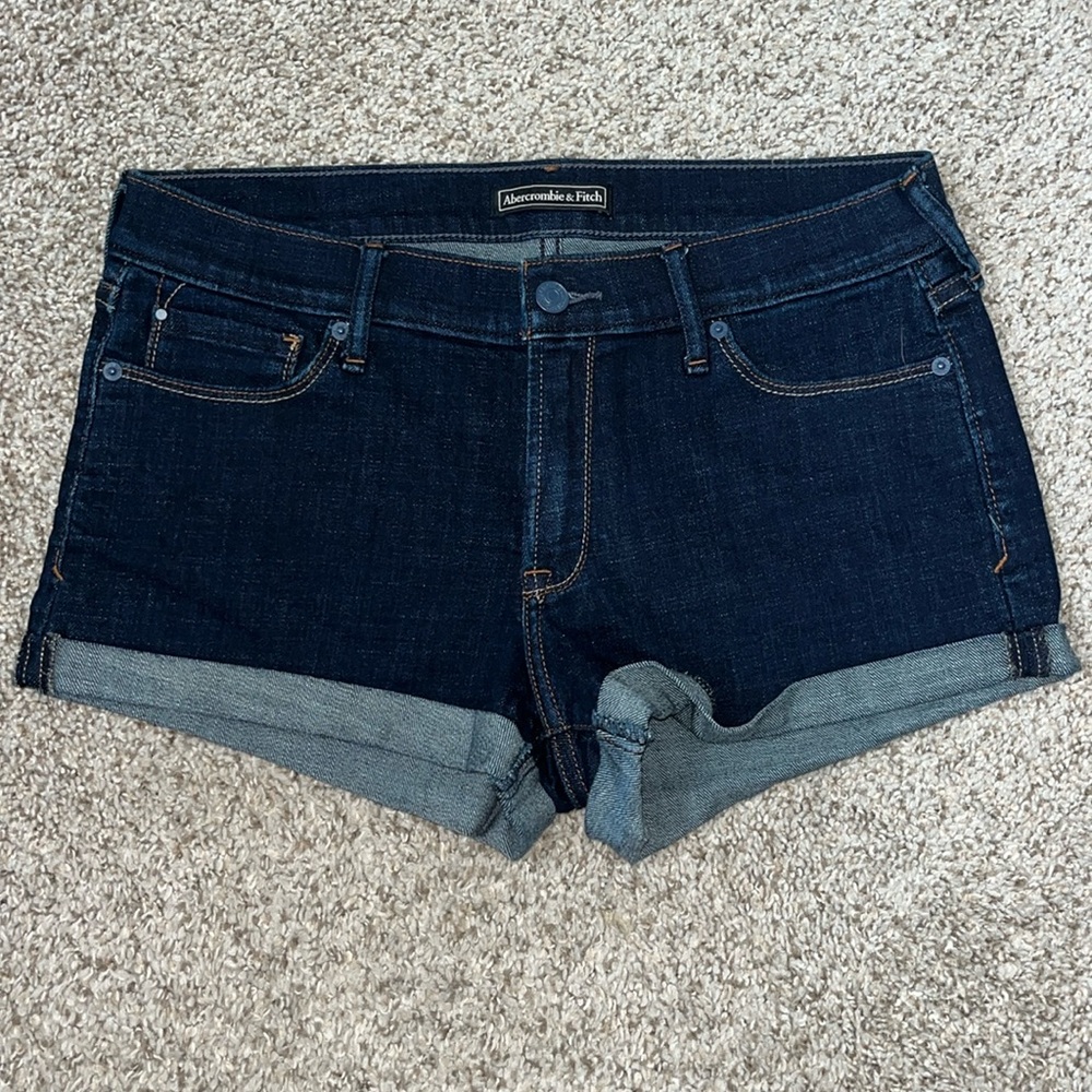 Abercrombie & Fitch Dark Demin Shorts | size 29